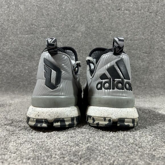 Adidas D Lillard 1 Light Onix Dame Oakland Raiders Shoes S85165 Men’s Size 10 - Picture 8 of 13